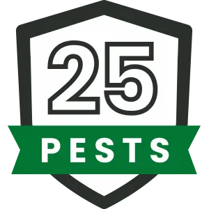 PestFree365 25 + 14 Pests graphic